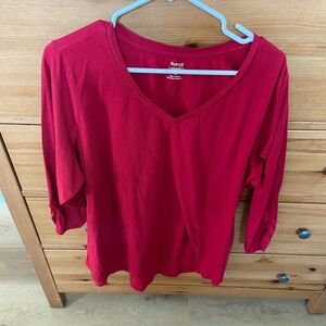 Style&Co Women’s Red Top